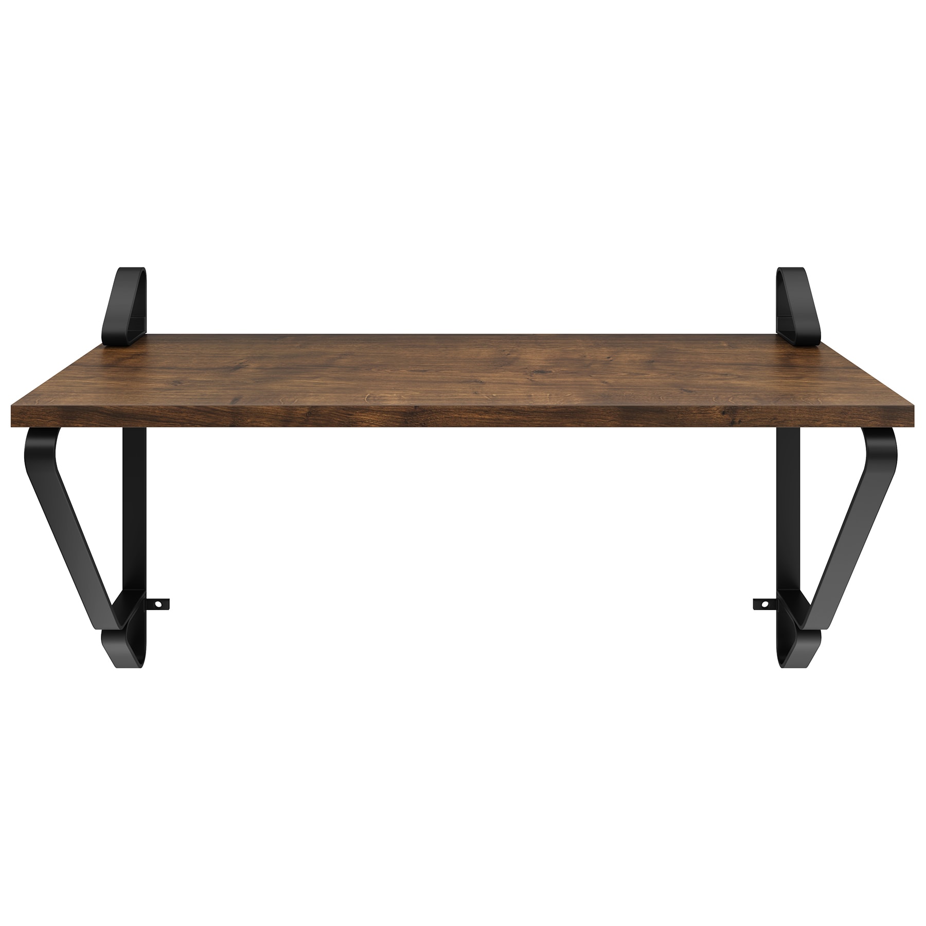 tectake® 2er Set Wandregal, Industrial Style, Belastbarkeit je Regal 15 kg, 60 x 20 x 33,5 cm