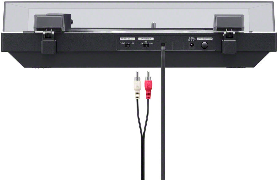 Sony Plattenspieler »PS-LX310BT« Phono Vorverstärker, Auto-Play Funktion, Aluminium Plattenteller