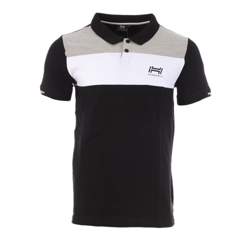 Hungaria Polo Noir Homme Hungaria Bennett
