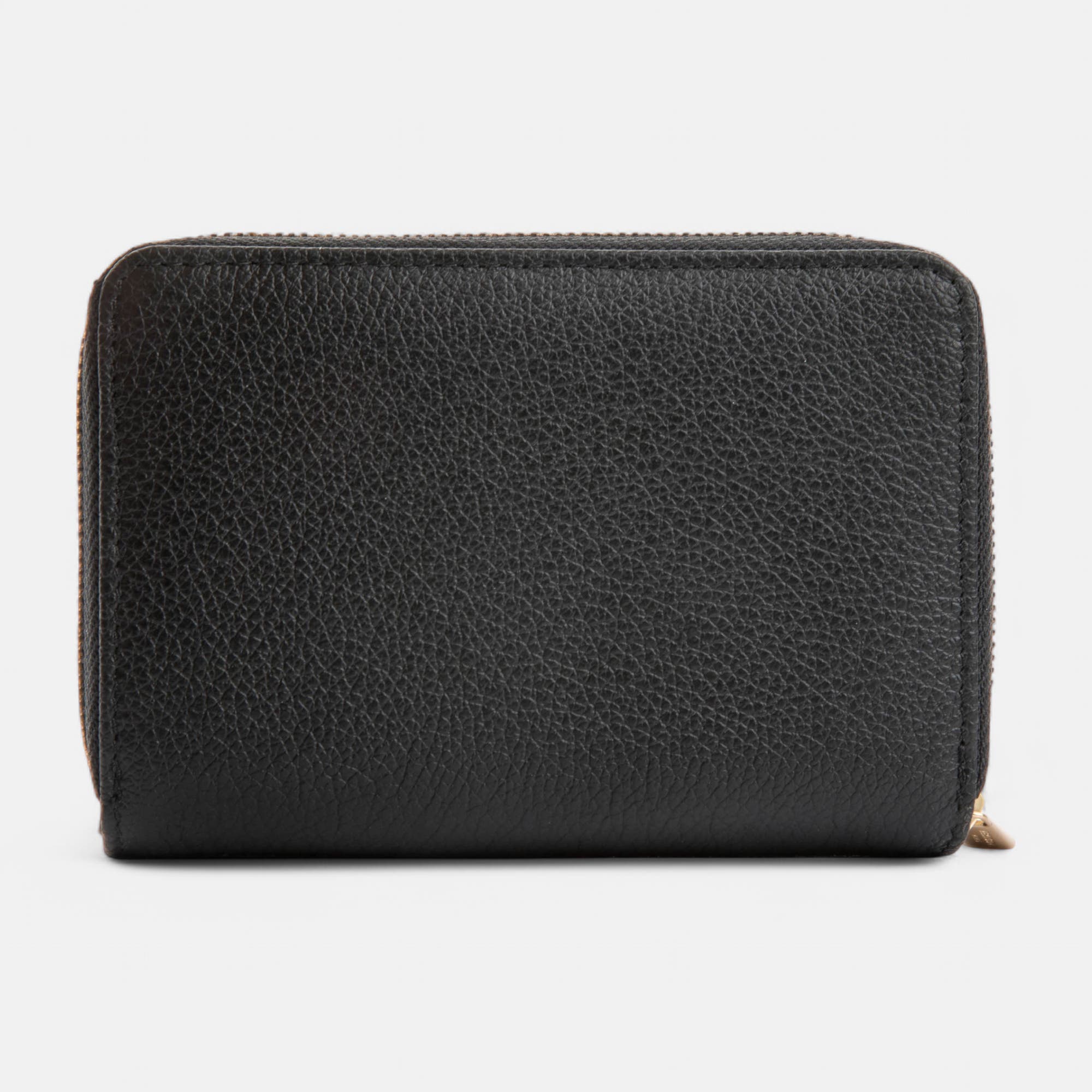 Petite maroquinerie en cuir noir