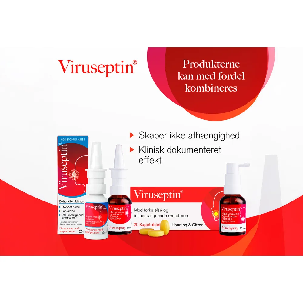 Viruseptin Næsespray - 20 ml.