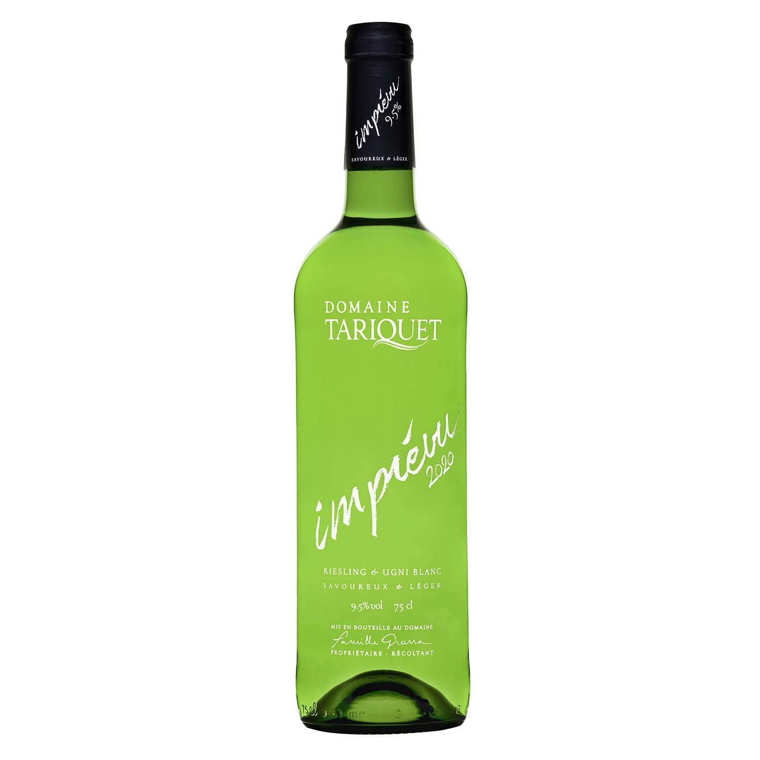 Tariquet Imprévu 9.5° - vin blanc de Gascogne Riesling et Ugni Blanc