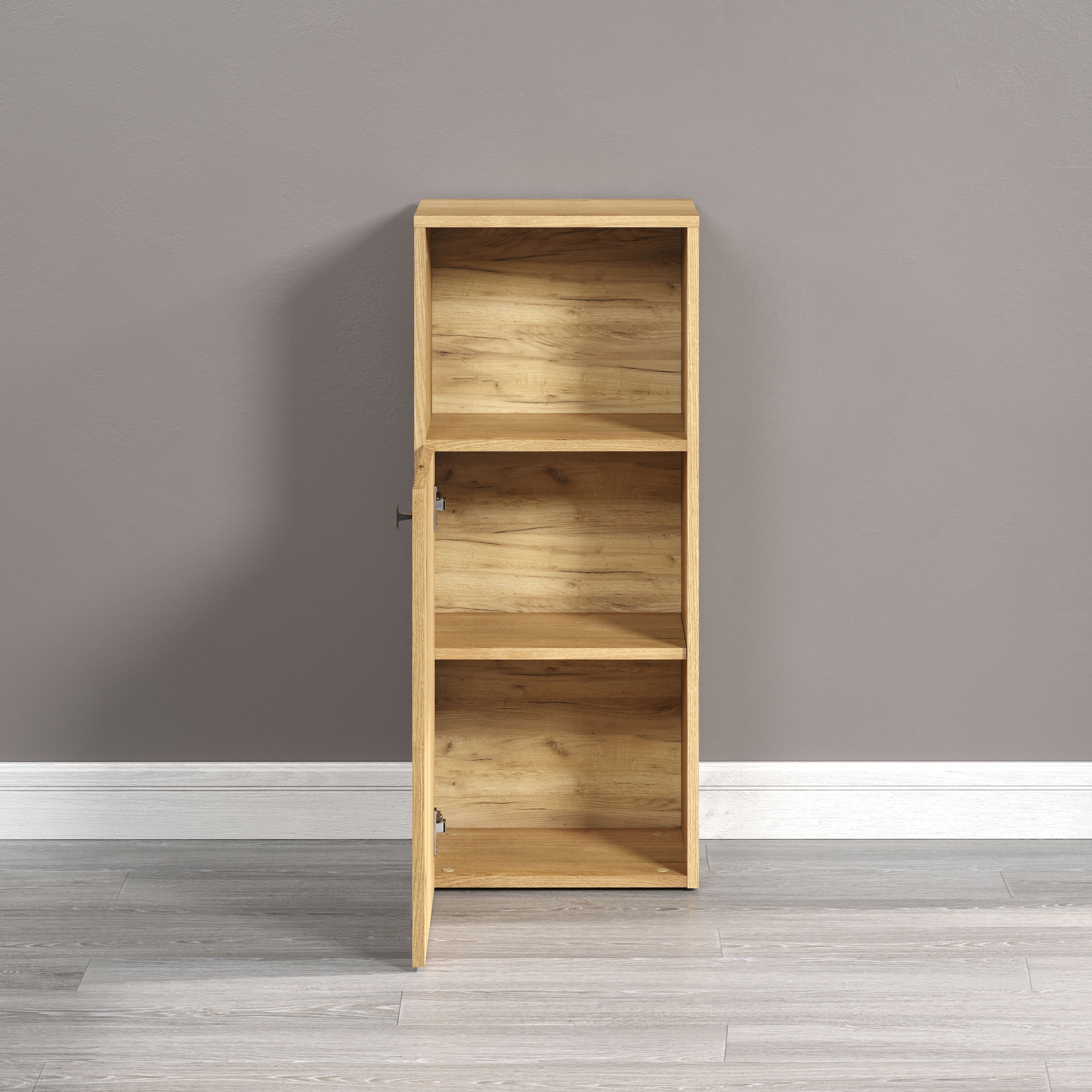 welltime Unterschrank »Amrum« 1 Stk. tlg. Badschrank mit offenem Fach und Rillenoptik - Masse (B/T/H) 40/31/95 cm