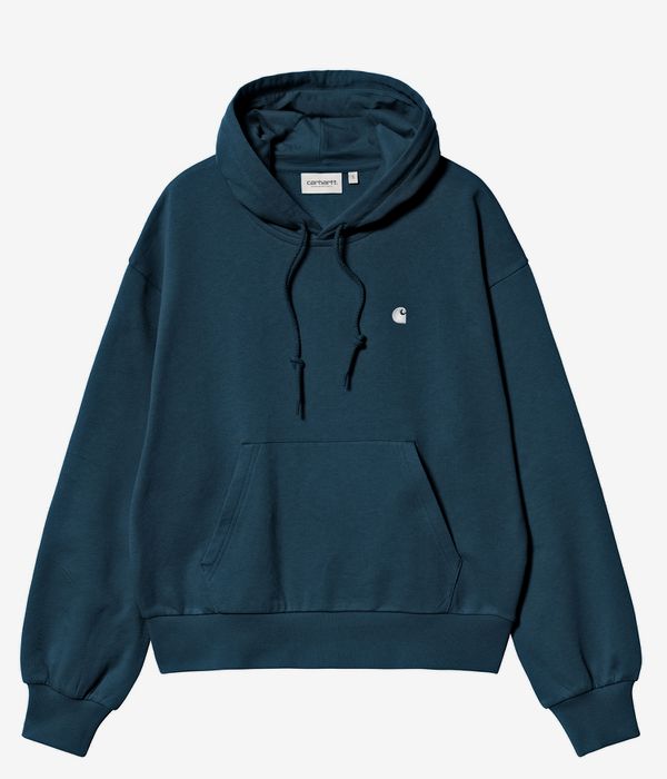 Carhartt WIP W' Casey Hoodie women (duck blue silver)