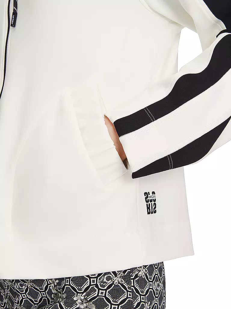 MARC CAIN Sweatjacke creme