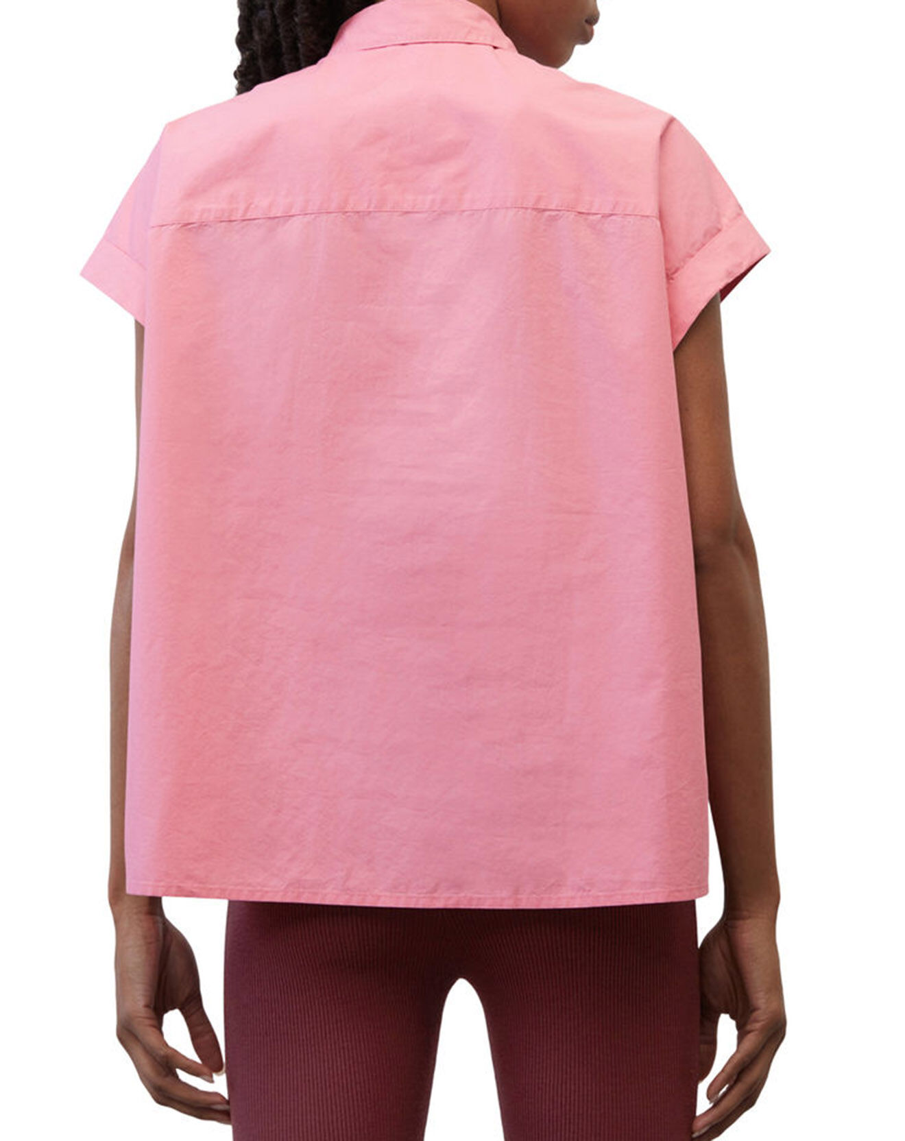 Marc O'Polo Chemise regular manches courtes rose
