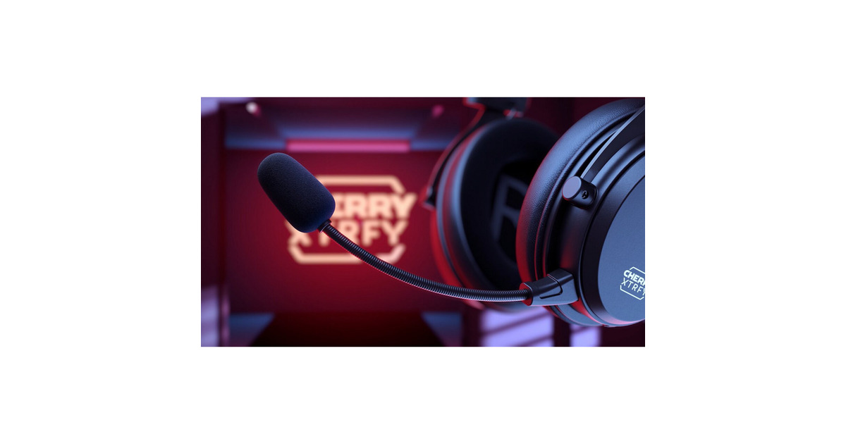 CHERRYXTRFY H3 Wireless over-ear gaming headset  (Zwart, Bluetooth® 5.1)