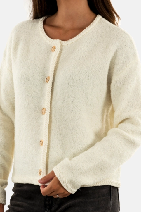 Gilets cardigans grace & mila narnia_22743 ecru