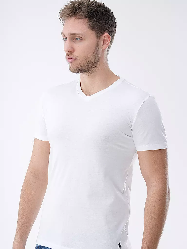 POLO RALPH LAUREN T-Shirt 3er Pkg. white weiss