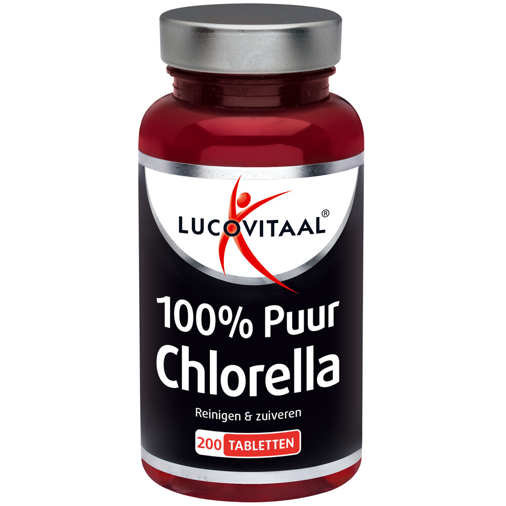 3x Lucovitaal Chlorella Puur200 tabletten