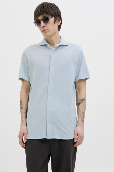 Jack & Jones blauwe heren overhemd