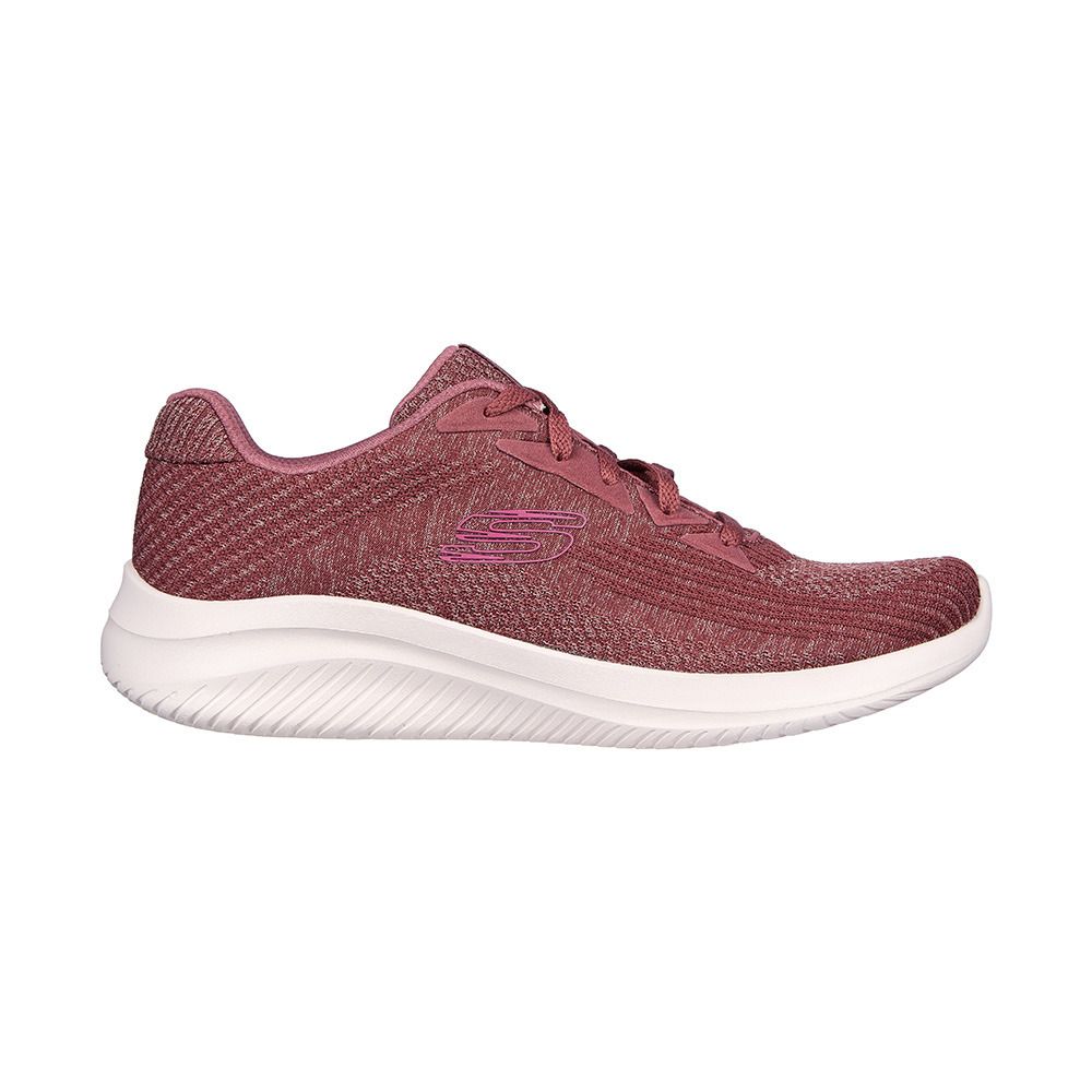 Skechers ULTRA FLEX 3.0 BEST TIME - Chaussures fitness Femme dark mauve