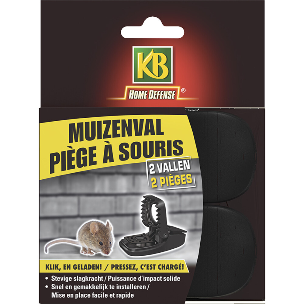 KB Home Defense Muizenval Kunststof2 stuks