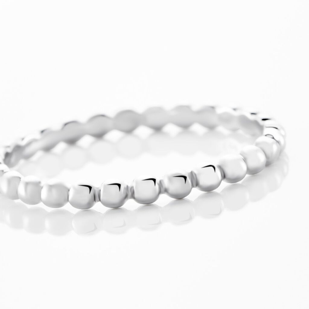 Bague Joaninha Argent Blanc
