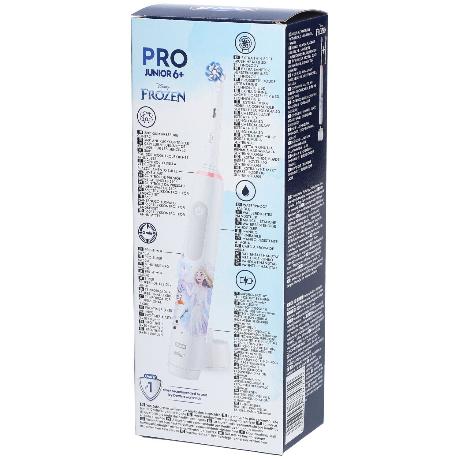 Oral-B JUNIOR PRO FROZEN Kinderzahnbürste