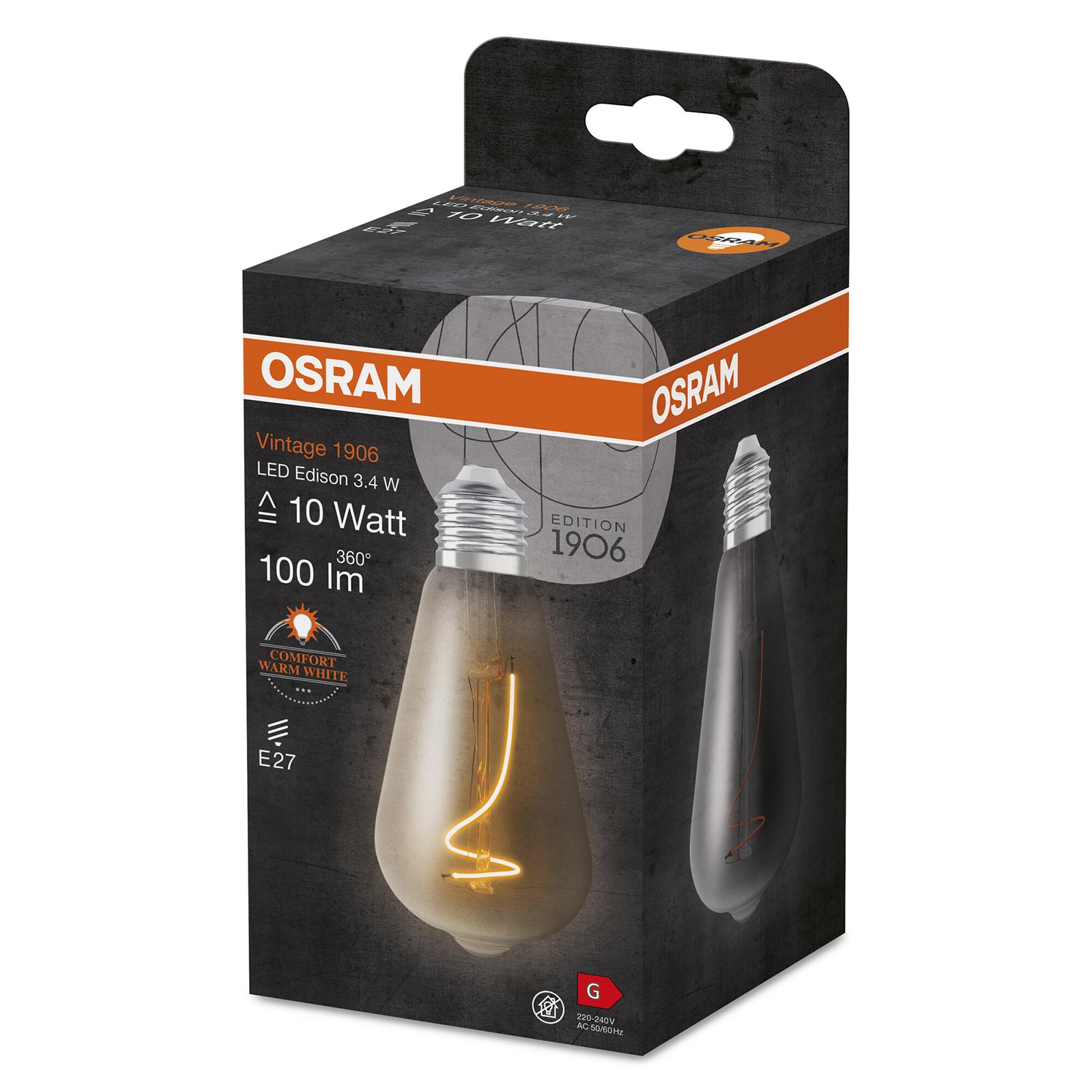 LED-Leuchtmittel 1906 Edison - Filament Kolben - E27