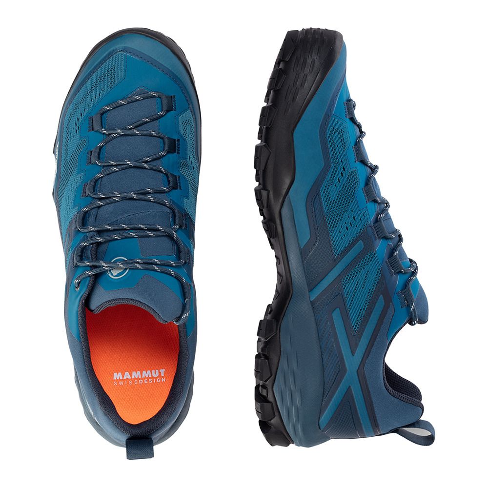 Mammut DUCAN LOW GTX - Chaussures randonné Homme sapphire-dark sapphire