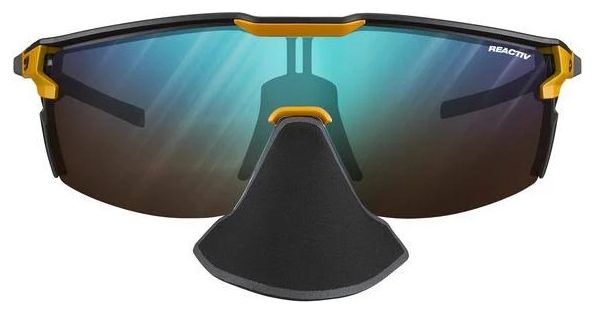 Lunettes de Soleil Julbo Ultimate Cover Reactiv Performance Jaune Noir