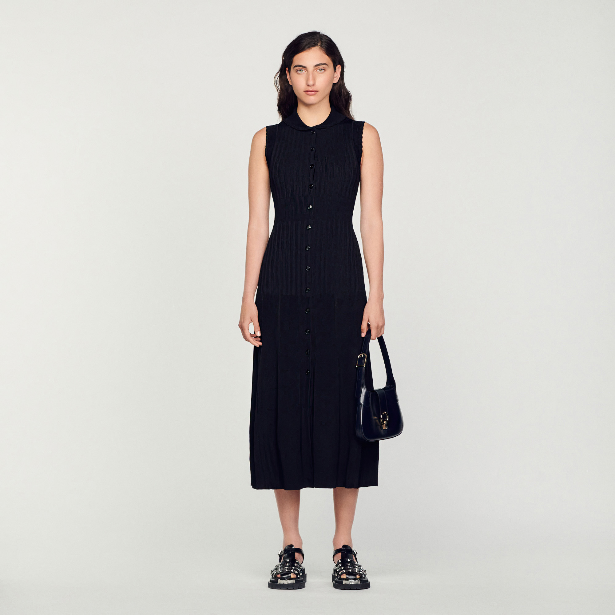 Robe longue cœtelee