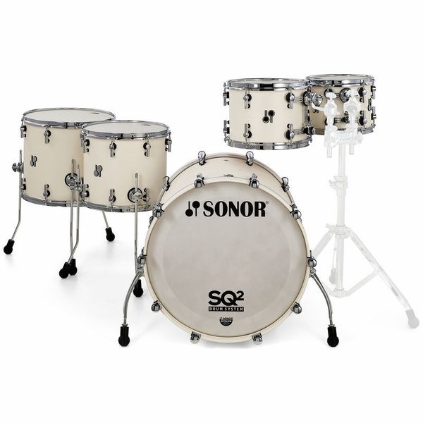 Sonor SQ2 Rock Set Beech Creme White