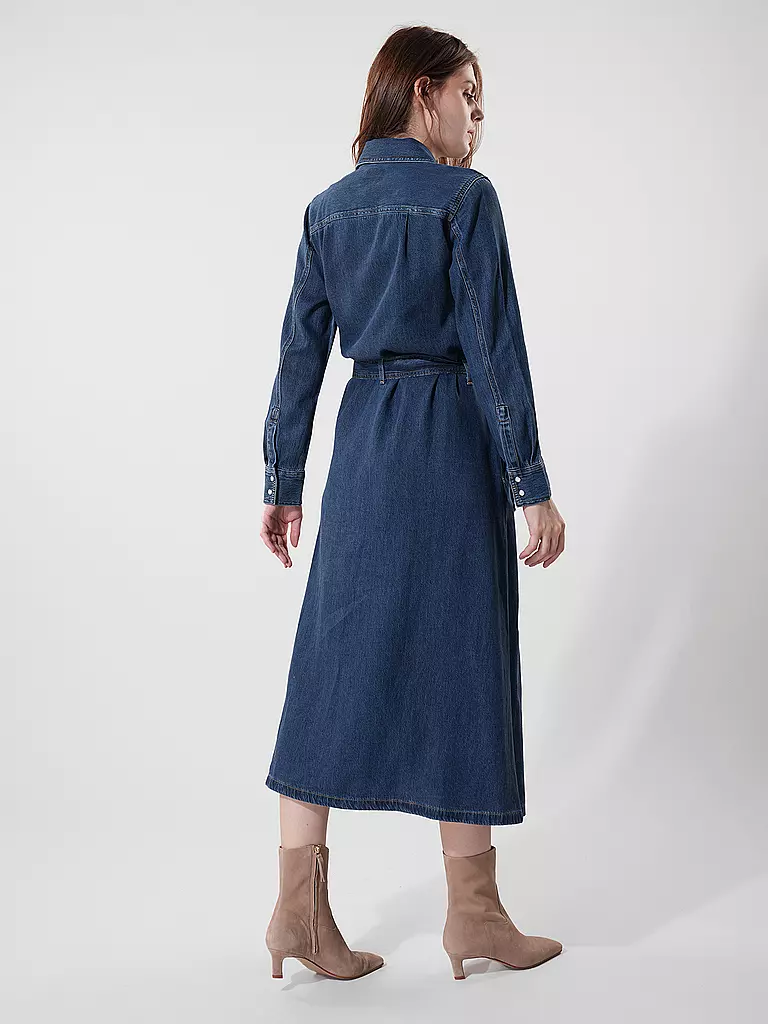 LEVI'S® Midikleid QUINNEY dunkelblau