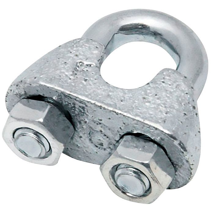 Wireklamme 3 mm 2 stk.