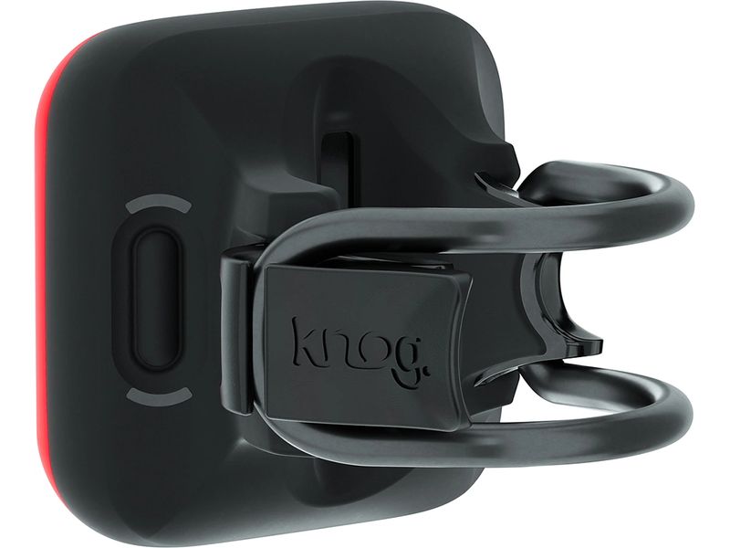 knog. Velolampe Blinder Grid Rücklicht, Schwarz Fahrraddrücklicht mit Muster