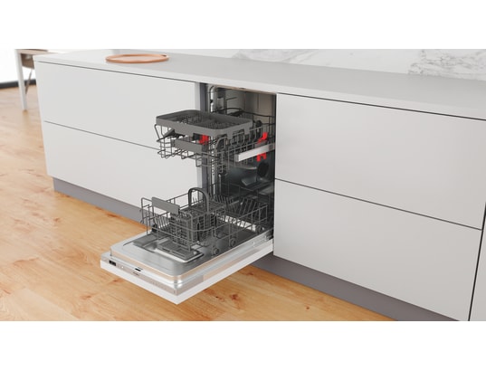 WHIRLPOOL - Lave vaisselle tout integrable 45 cm WSIC3M27C, 45 cm, 6 ème sens, 6 programmes