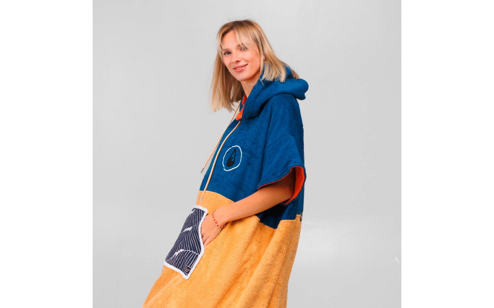 Wave Hawaii Bambus Poncho Flow L