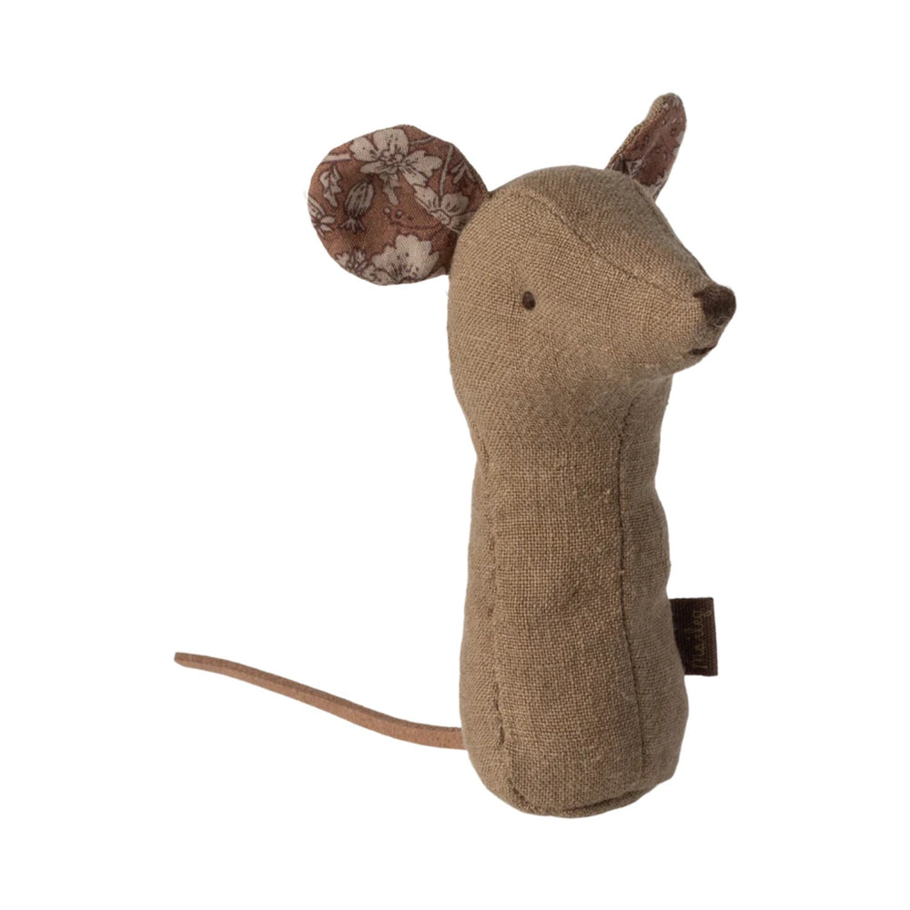 Køb Maileg Lullaby friends, Mouse rattle - Light umber
