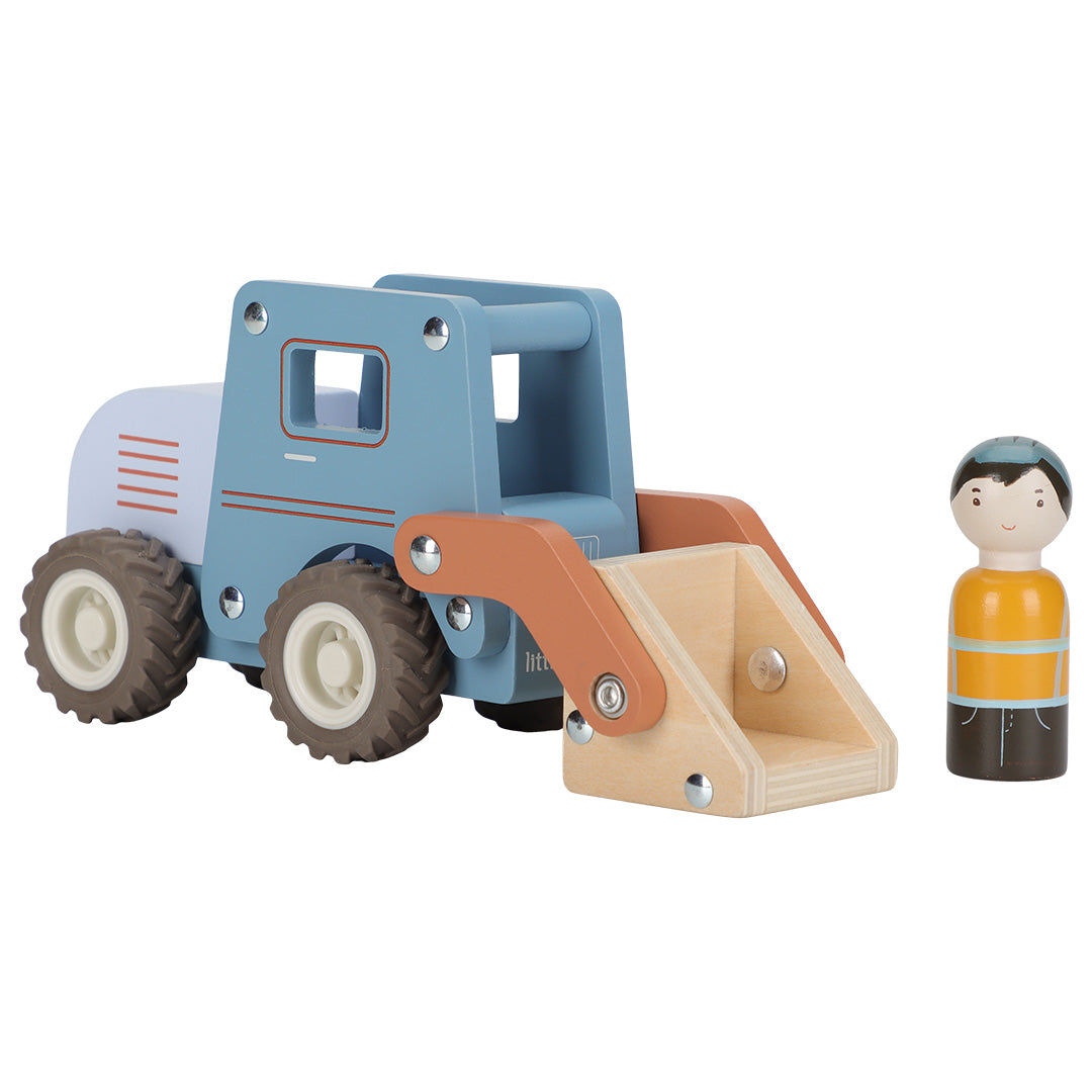 little dutch graafmachine met graafmachinist