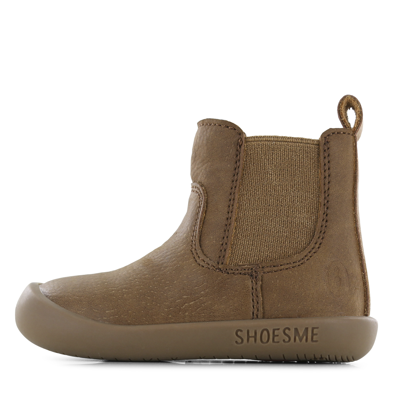 Shoesme cognac chelsea laarsje Microleer | Uni schoenen