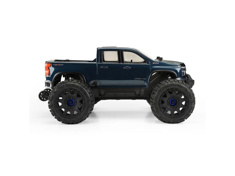 Proline Karosserie Chevy Silverado 2021 unlackiert, 1:8 Karosserie zu Traxxas E-REVO 2.0 & MAXX