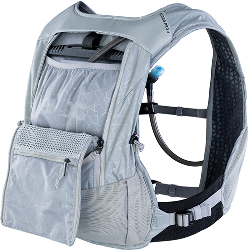 EVOC Hydro Pro 6 + Væskeblære Grå