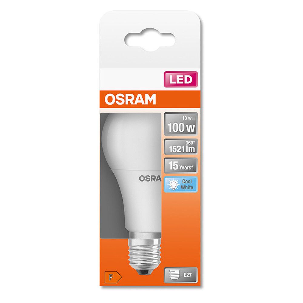 LYSPÆRE OSRAM LED E27 1521LM 13,0W