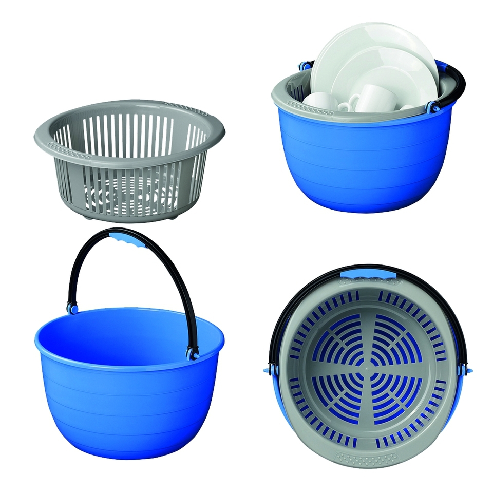 Vielzweckeimer blau