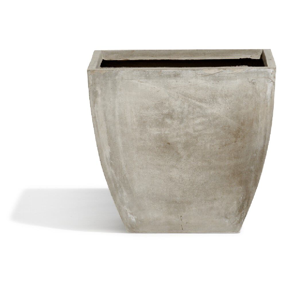 Cache pot fibre argile 55x55xH53cm