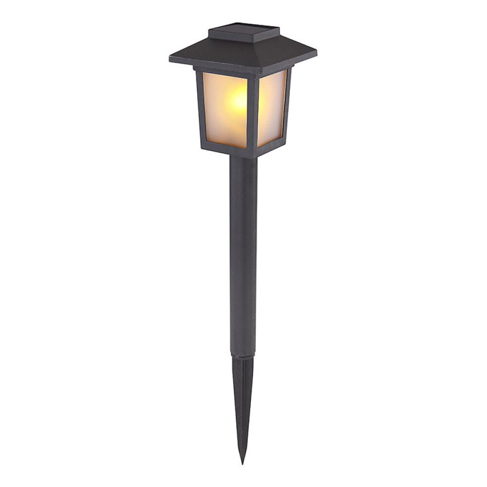 SOLCELLELAMPE GLOBO SPYD SVART 37CM 3PK