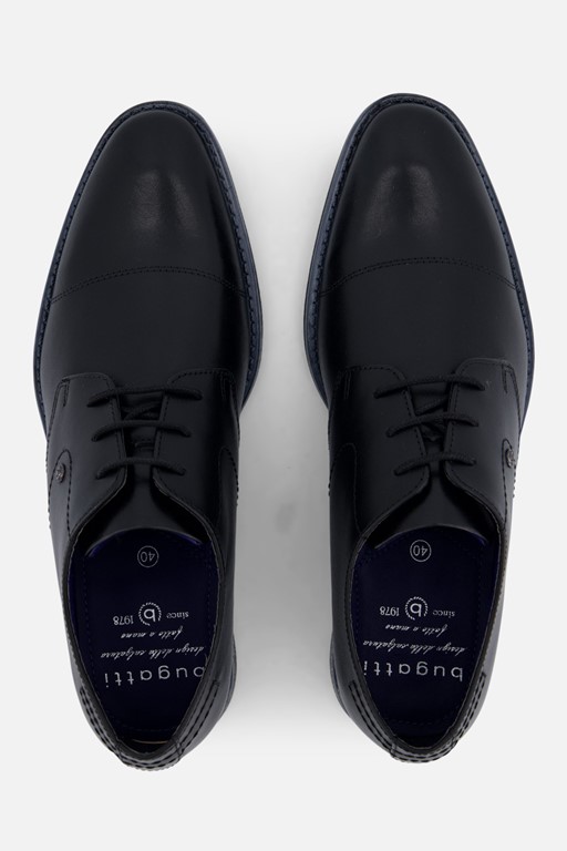Bugatti Rinaldo Eco Veterschoenen zwart Leer