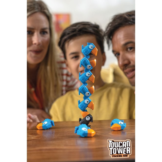 Toucan Tower - Stacking Fun - gelb