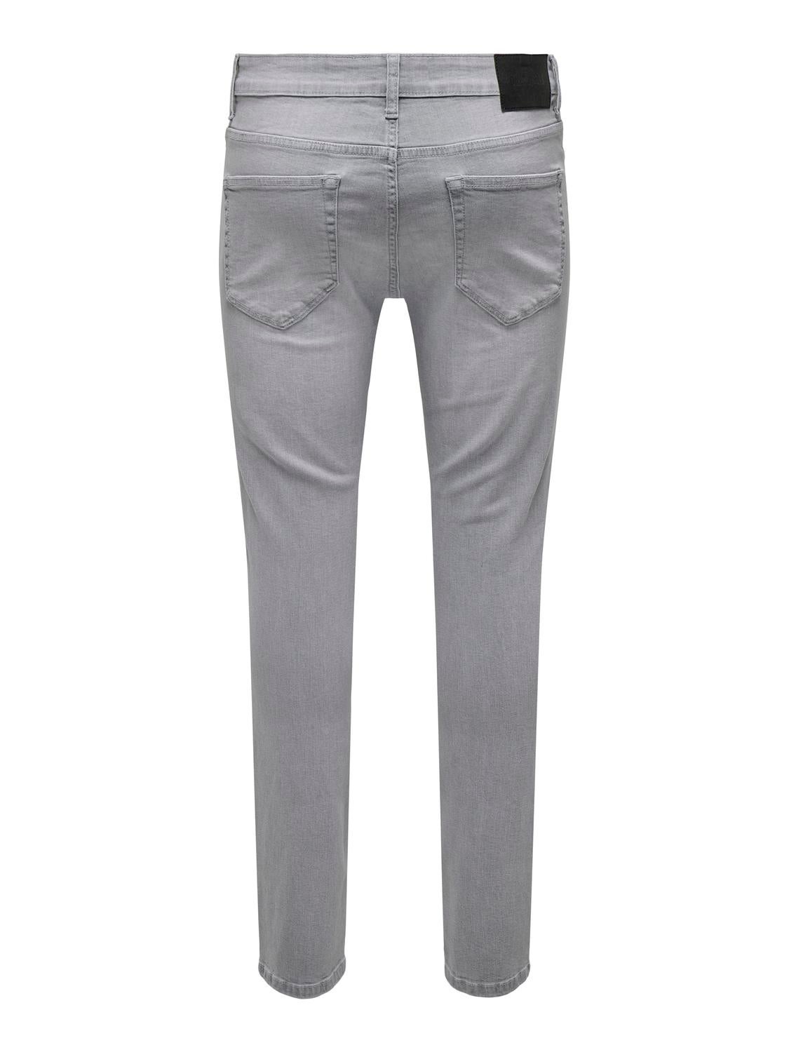 ONSWEFT Normal geschnitten Jeans Light Grey Denim