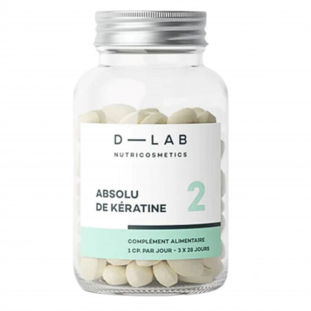 D-LAB NUTRICOSMETICS Absolu de Kératine 3 mois