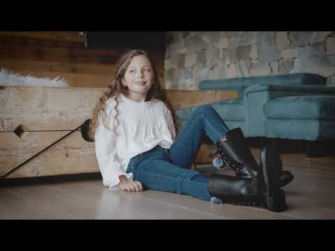 Bottes NOIR LOVELY SKULL