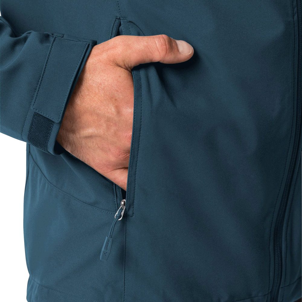 VAUDE Hurricane IV Softshelljacke Herren dark sea