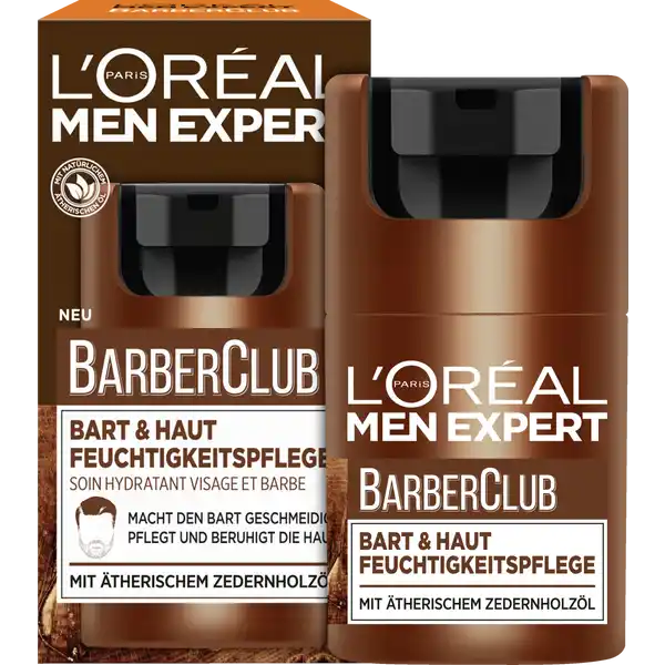 Barber Club Bart & Haut Feuchtigkeitspflege