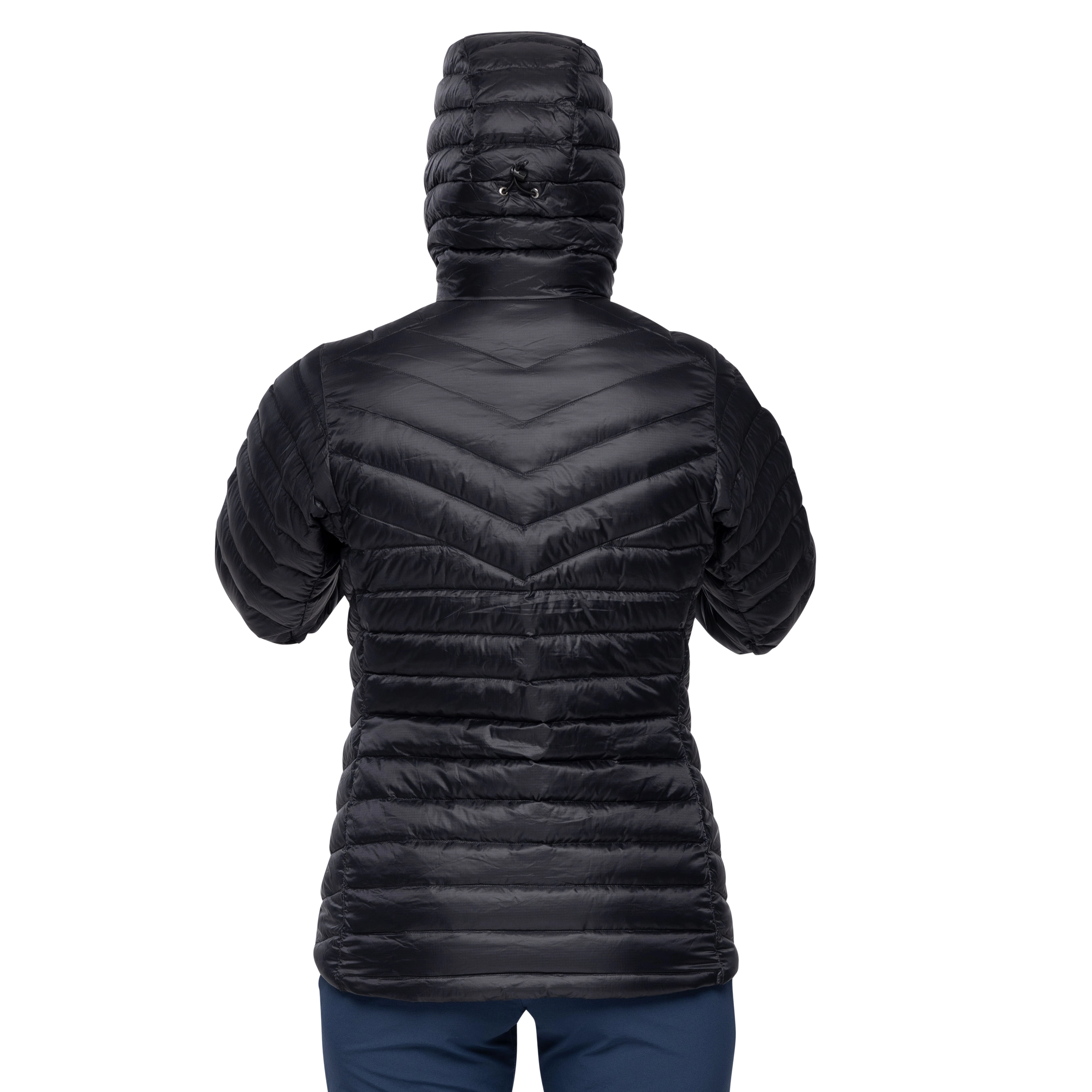 Rabot Light Down Jacket Hood Women Black