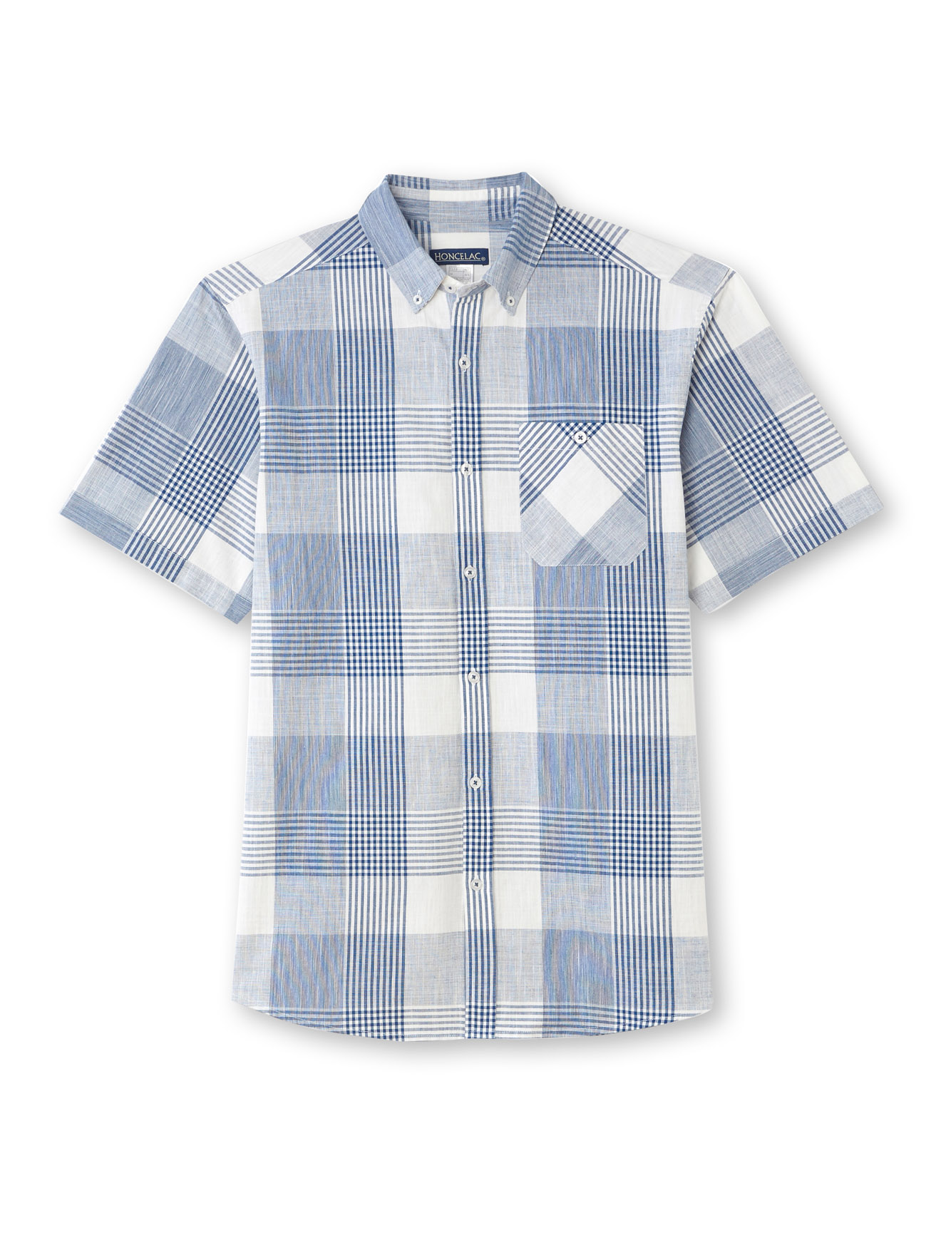 Chemise coton manches courtes