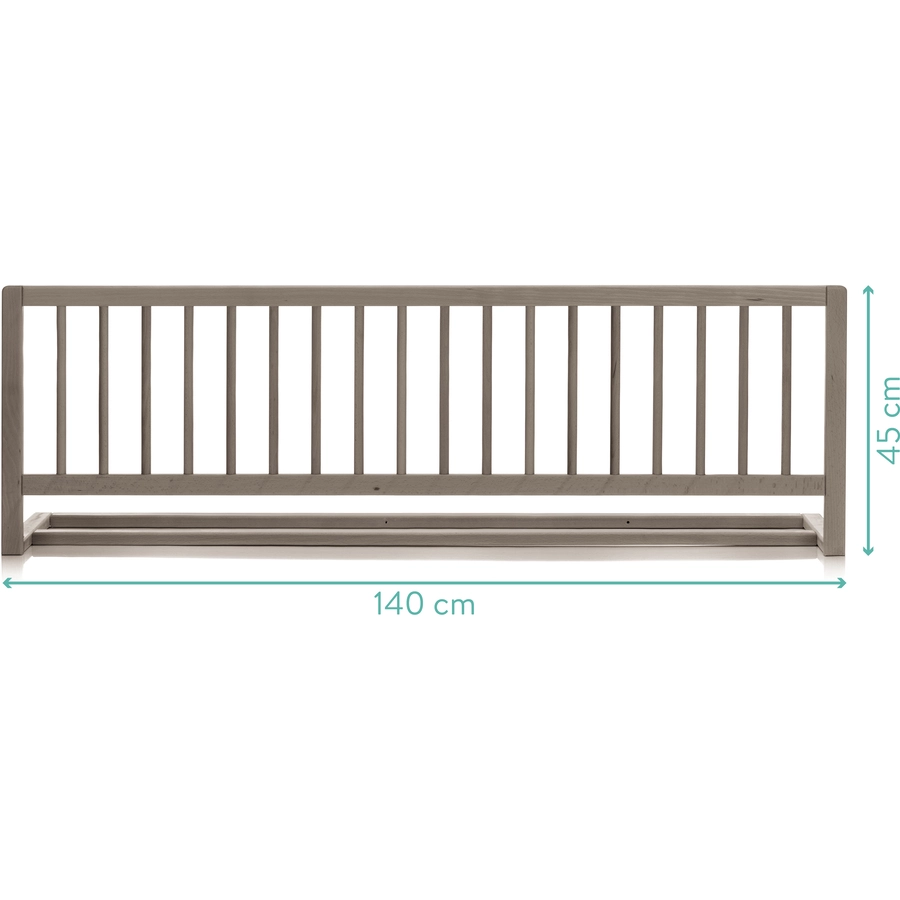 fillikid Bettgitter Lilly 140 x 45 cm grau