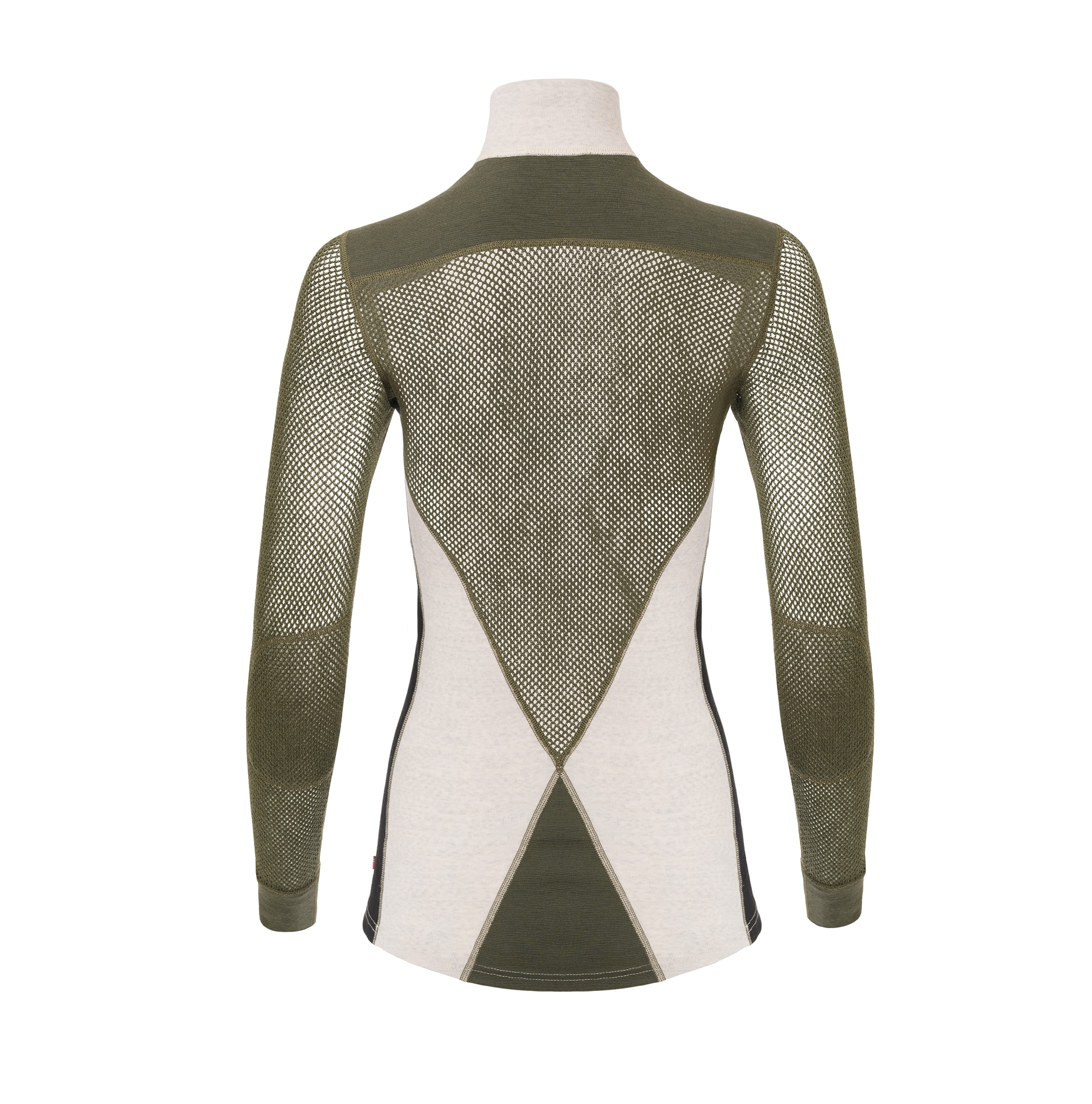 Aclima WoolNet Hybrid Mock neck W's<br>Svært pustende og isolerende!