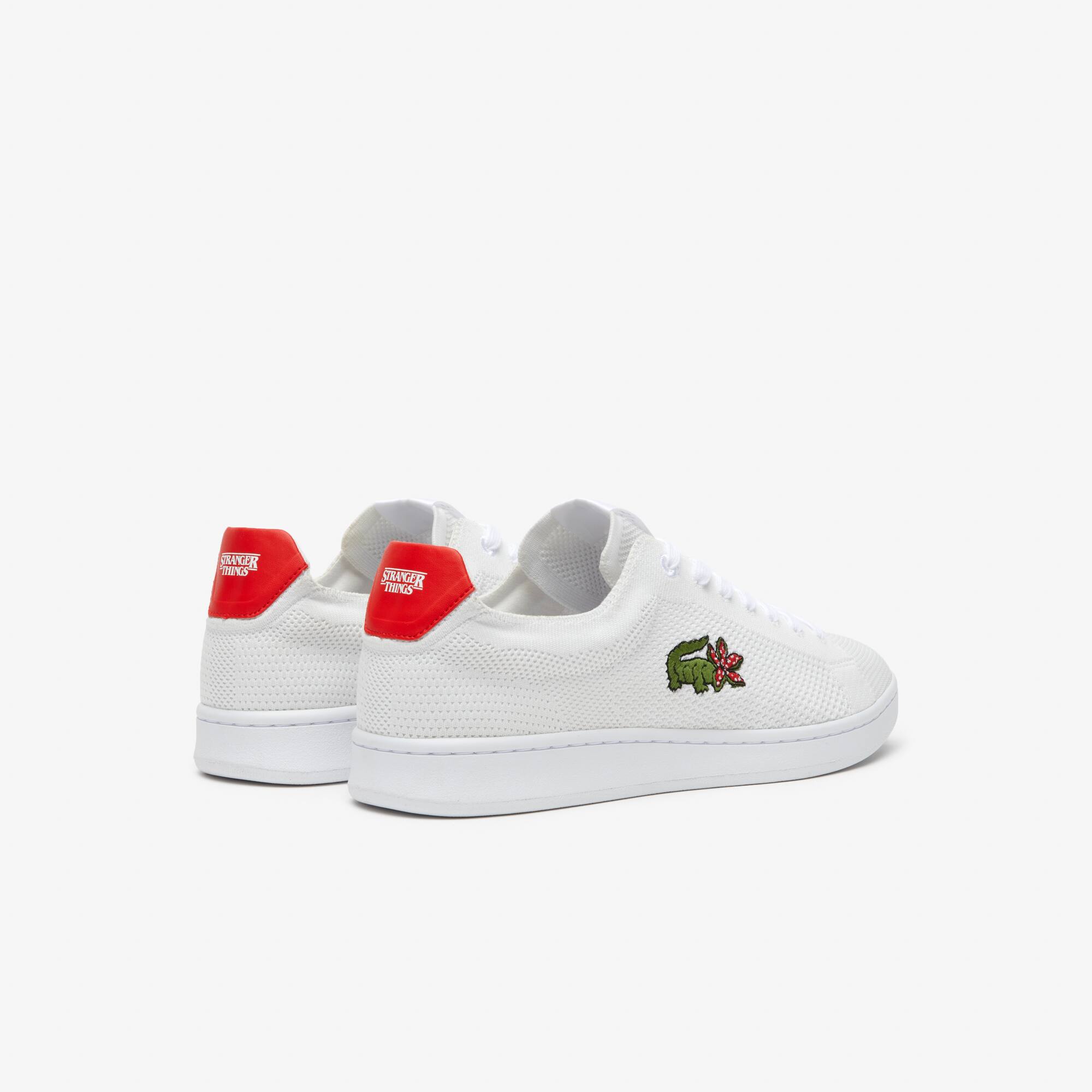 Herren LACOSTE x Netflix Stranger Things Sneakers Carnaby Piquée aus Textil Sneakers - Weiss - Lacoste - Herren